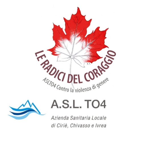 Logo Asl TO4 Le radici del coraggio