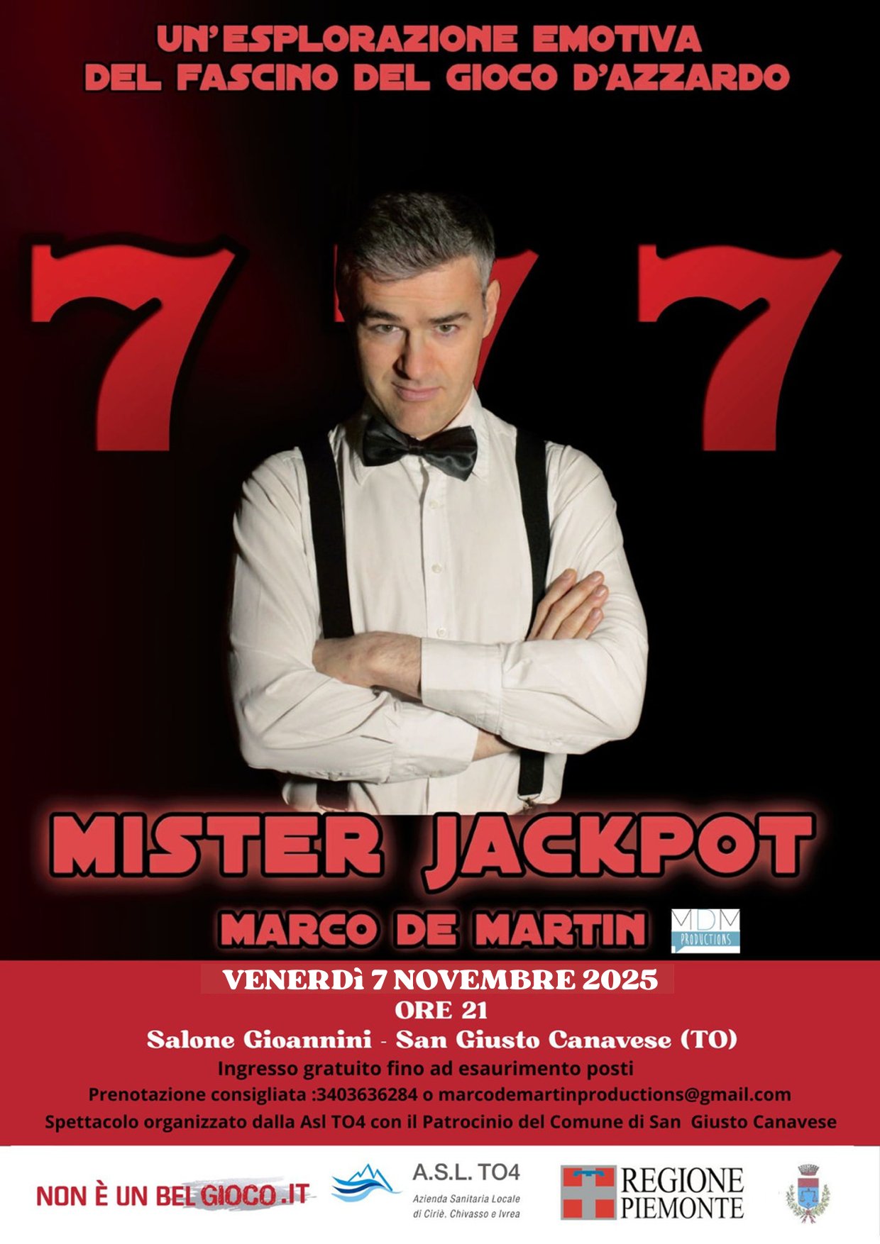 Locandina Mister Jackpot 7-11-2025