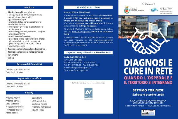 1) Programma Convegno Diagnosi e Cure in Rete