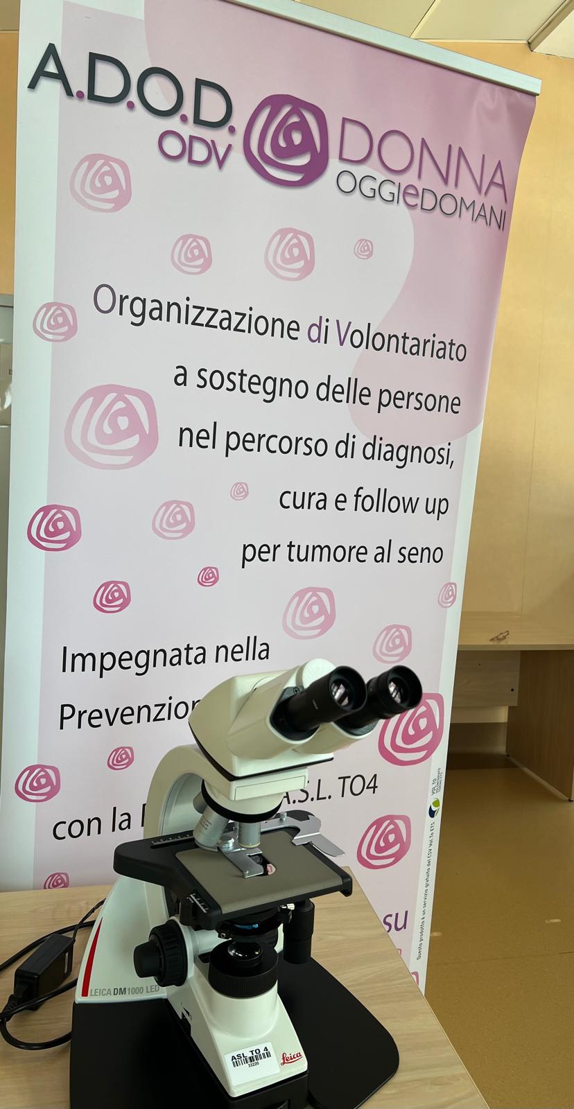Foto 3 Donazione microscopio Adod