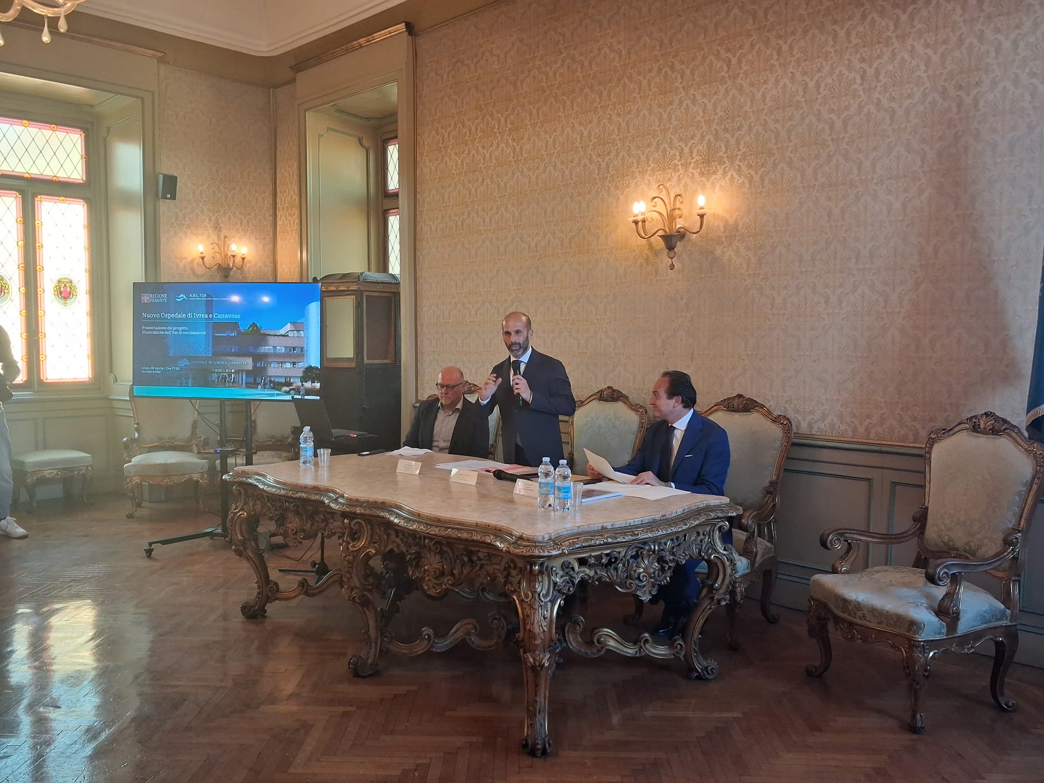 Foto conferenza presentazione progetto nuovo Ospedale - 1