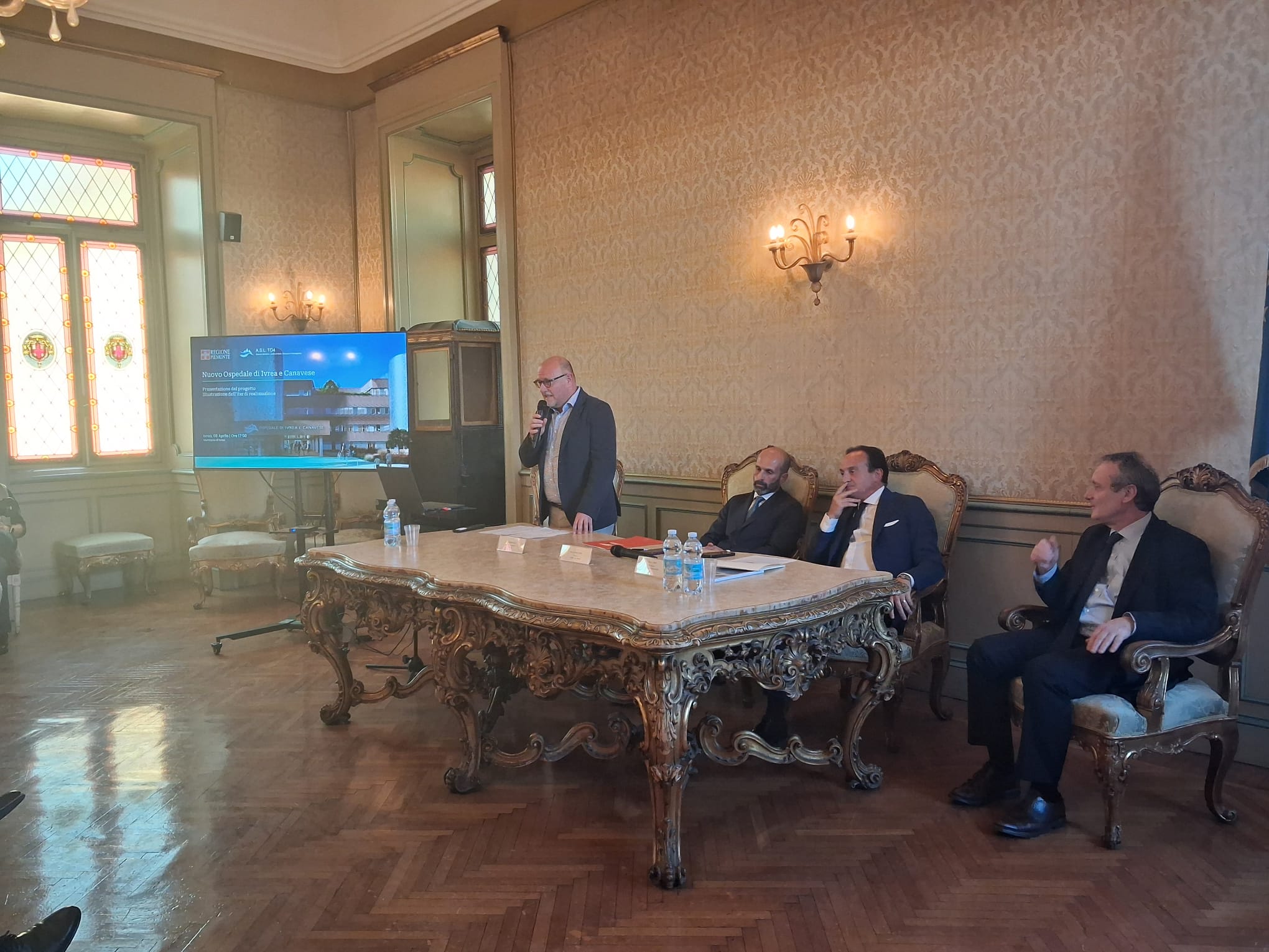 Foto conferenza presentazione progetto nuovo Ospedale - 2