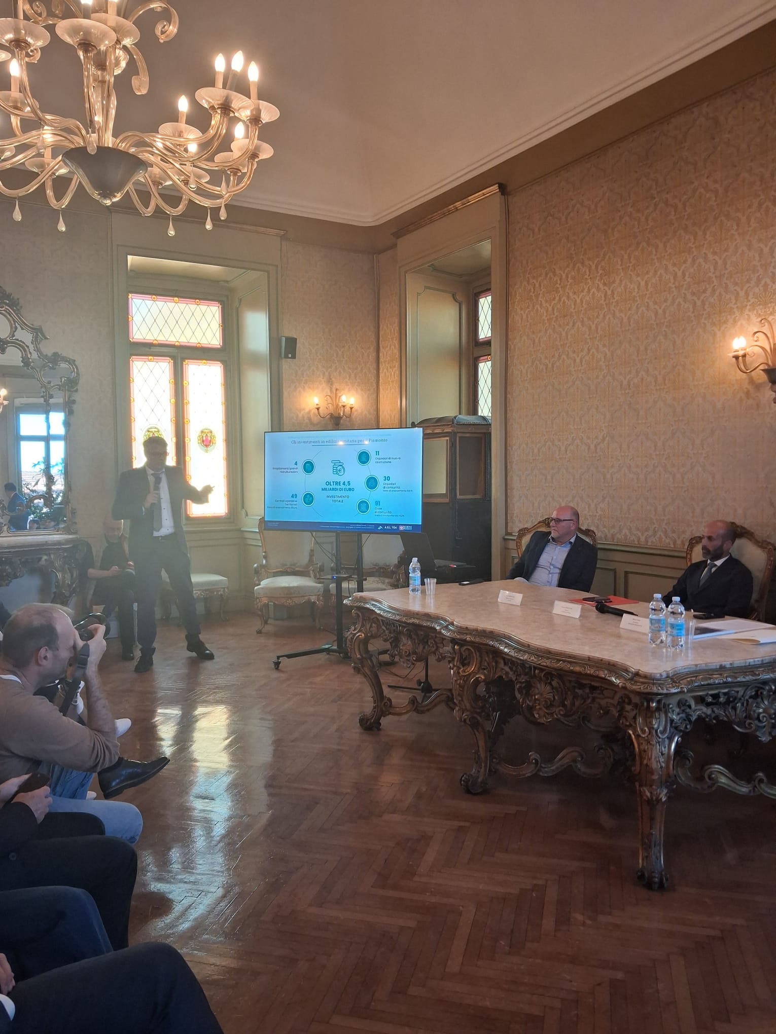 Foto conferenza presentazione progetto nuovo Ospedale - 3