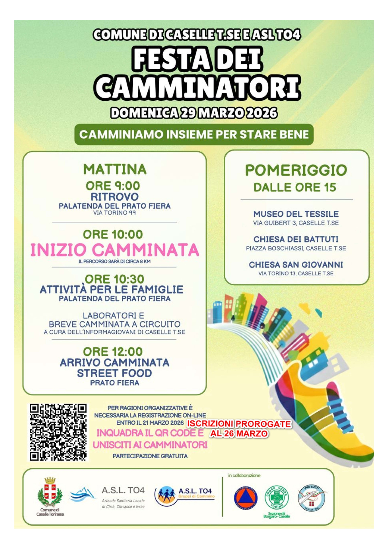 Locandina Festa dei Camminatori 2026