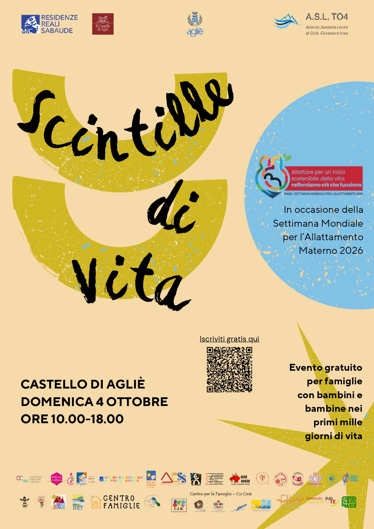 Scintille di Vita 2026 locandina